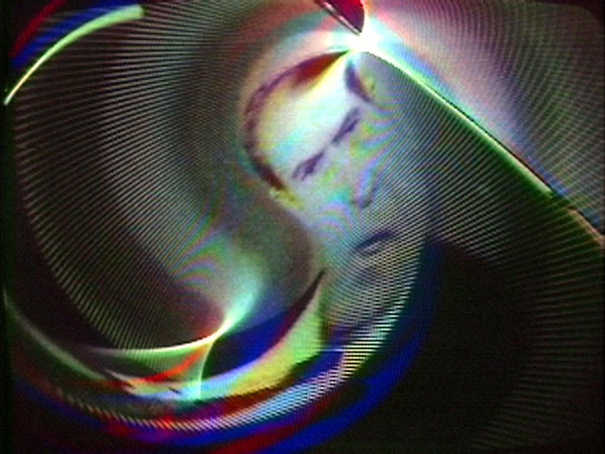 distorted image of Richard Nixon