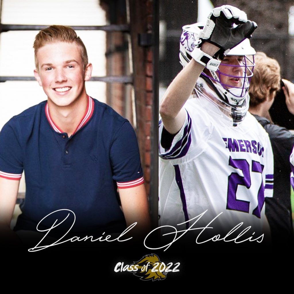 Two photos of Daniel Hollis