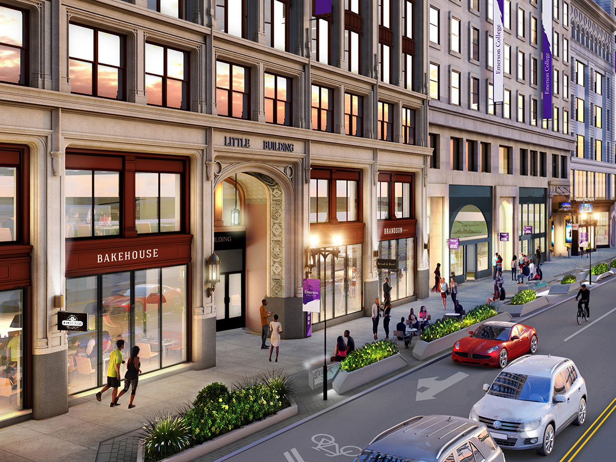 Boston Globe Details Retail Tenants For Little Building Emerson Today