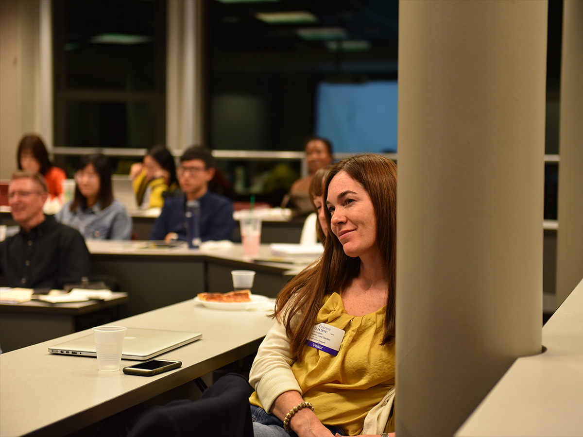 Emerson Marketing Communication Alumna Liz Good MA'05, among other Marketing Communication alumni, return to Emerson to share their career journeys.