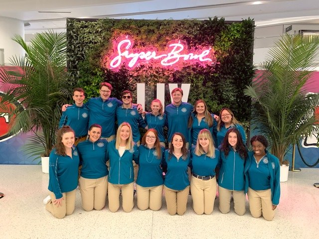 Emersonians with the Super Bowl Host Committee