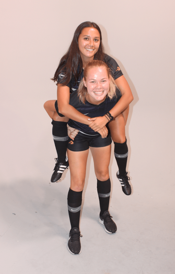 Mallory Hanson and Veronica Alberts