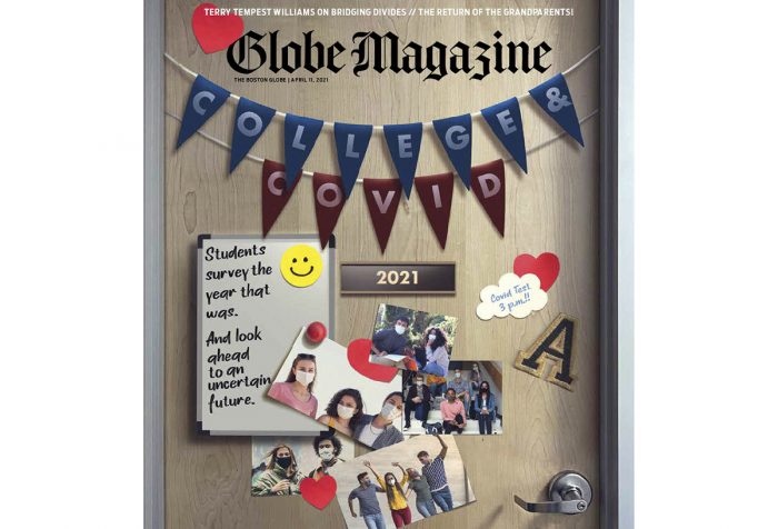 Boston Globe Magazine cover