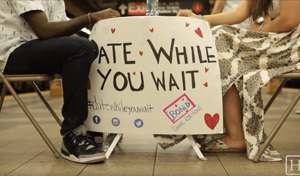 Date While You Wait advertising campaign