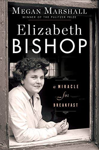 Elizabeth Bishop book cover. Photo of Bishop looking out open window