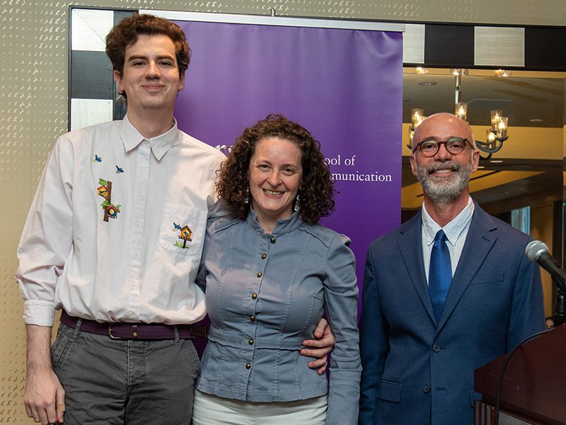 Logan Clark, Ruth Grossman, and Raul Reis