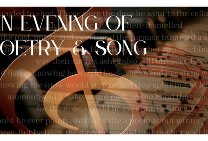 An evening of poetry and song