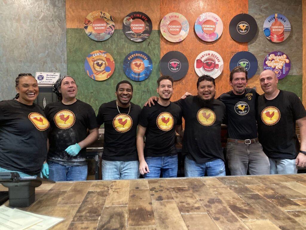 Roundhead Brewery team photo