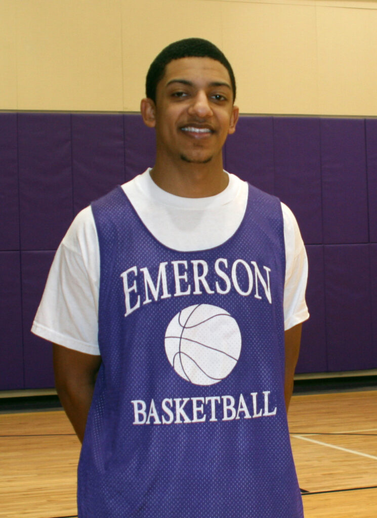 Will Dawkins when he was a basketball player for Emerson
