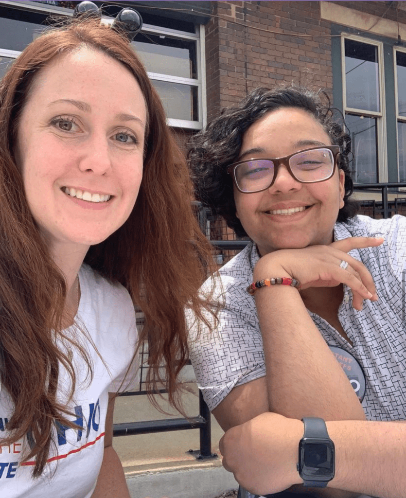 Braelyn Spitler and Andi Van Sickle