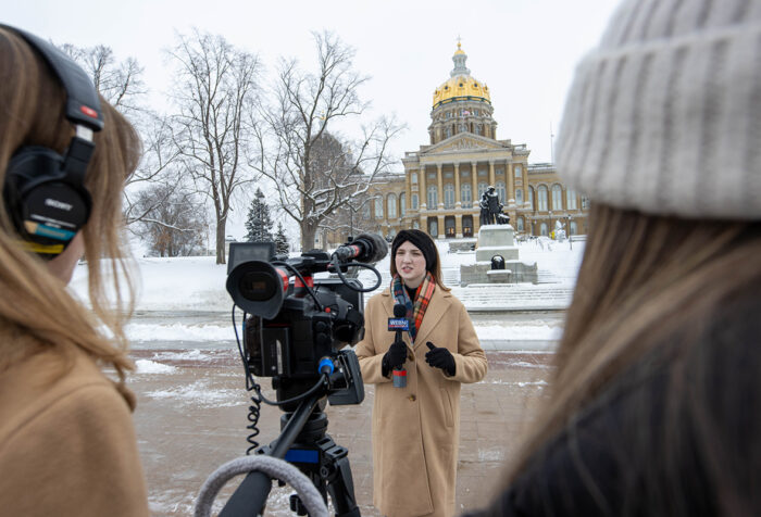 WEBN broadcasts outside of the Iowa State House