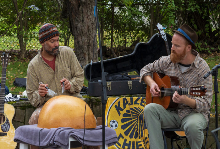 Nejem Raheem and Andrew Iliff perform