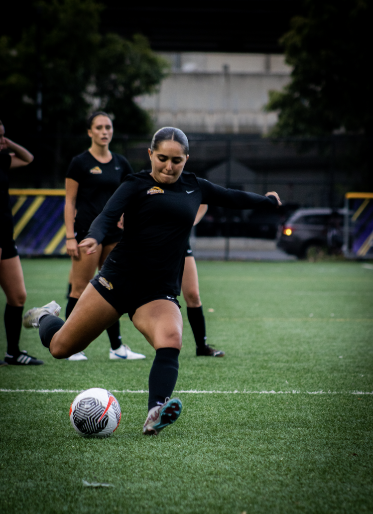 A player is about to shoot the ball