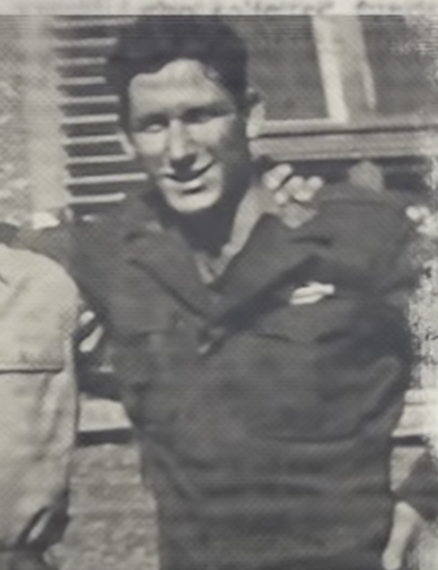 Robert Hilliard in his military service uniform