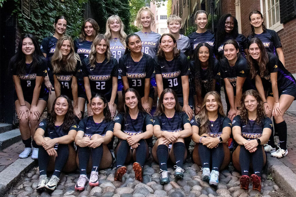 Women's soccer team photo