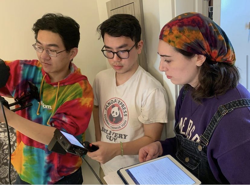 Charles Wang, Ben Kim, and Lillian Kollross