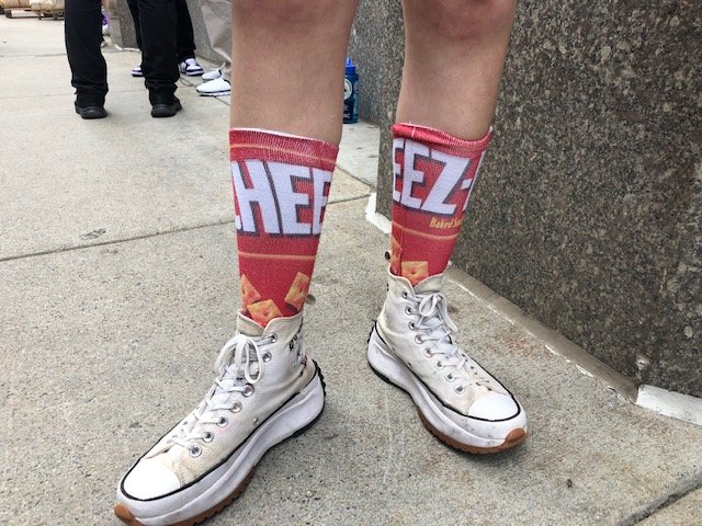 Cheeze-Its Socks