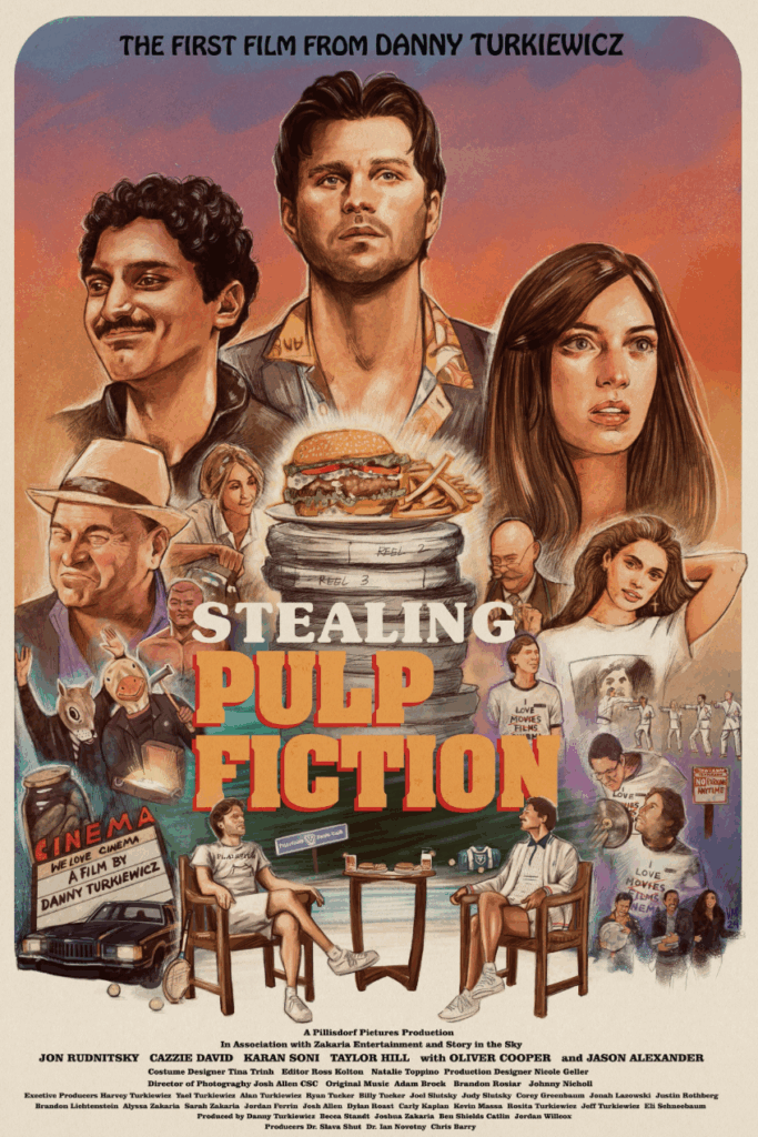 Movie poster for 'Stealing Pulp Fiction'