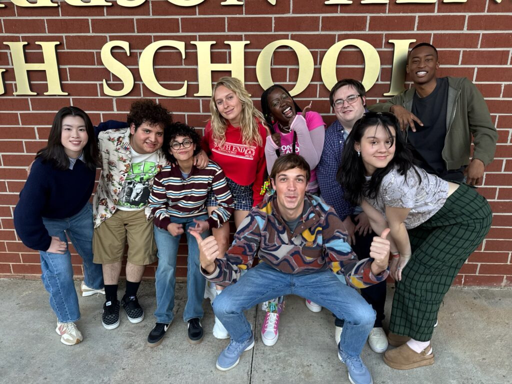 Cast members of the TV show English Teacher