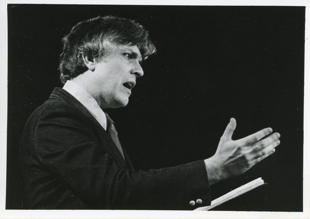 Kenneth Crannell Sr. performs