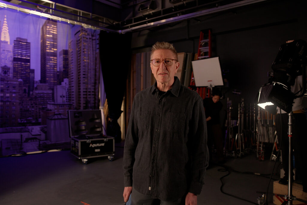 Thomas Vogel on film set