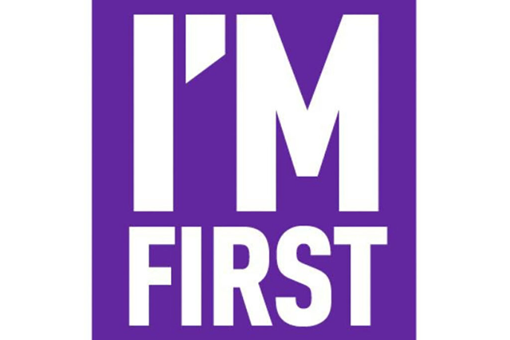 Graphic says I'm First