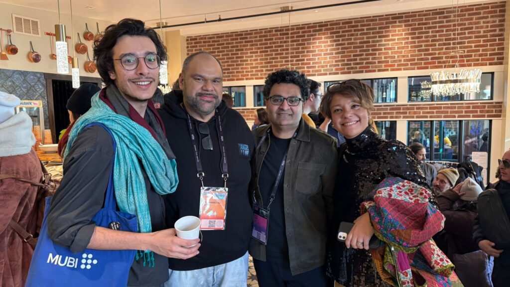 Tushar Gidwani with Mo Naqvi and Bilal Sami and Samia Khan