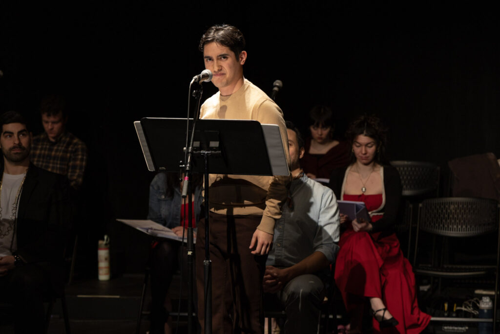 Gilbert Alamaraz performs