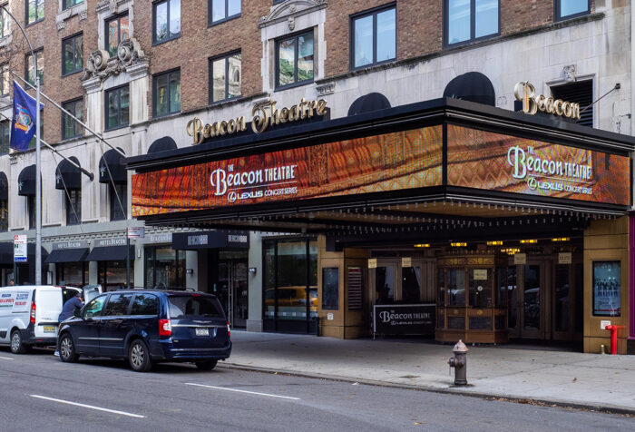 Marquee of the Beacon Theatre