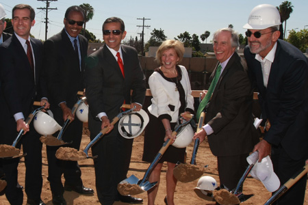 Headshot of officials at groundbreaking