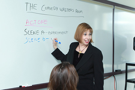 Martie Cook teaching