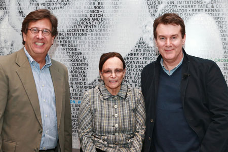 Donald Hurwitz, Irma Mann Stearns, and Kevin Campbell