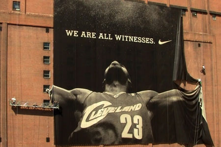 LeBron poster